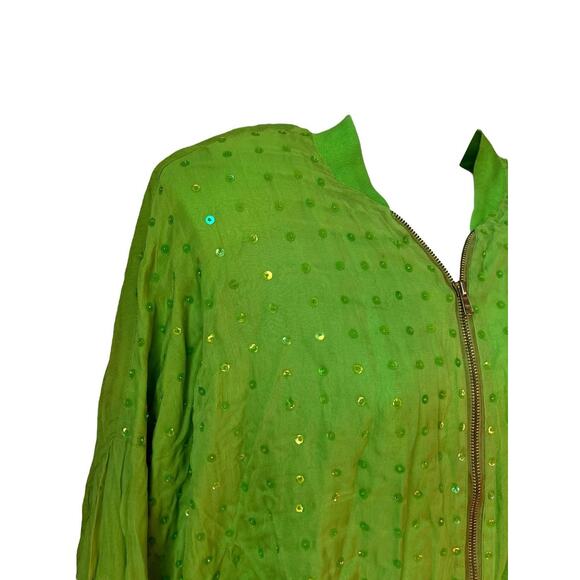 Cin-a-min green VTG jacket - Picture 2 of 5